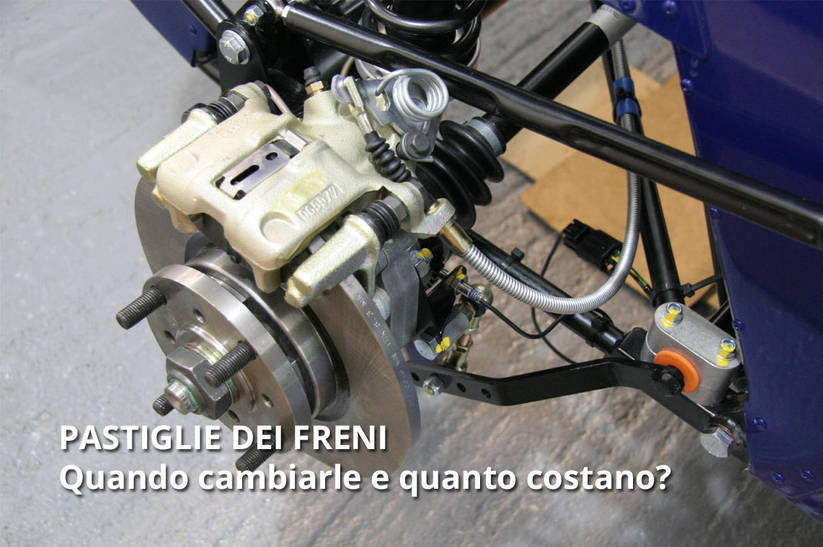 Prezzo e usura delle pastiglie dei freni