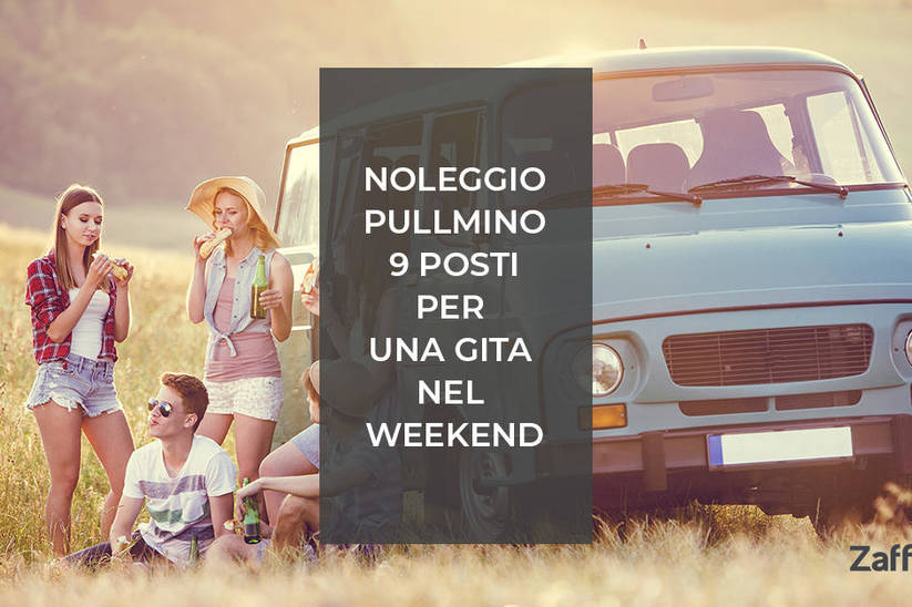 Noleggio pullmino 9 posti per una gita nel weekend